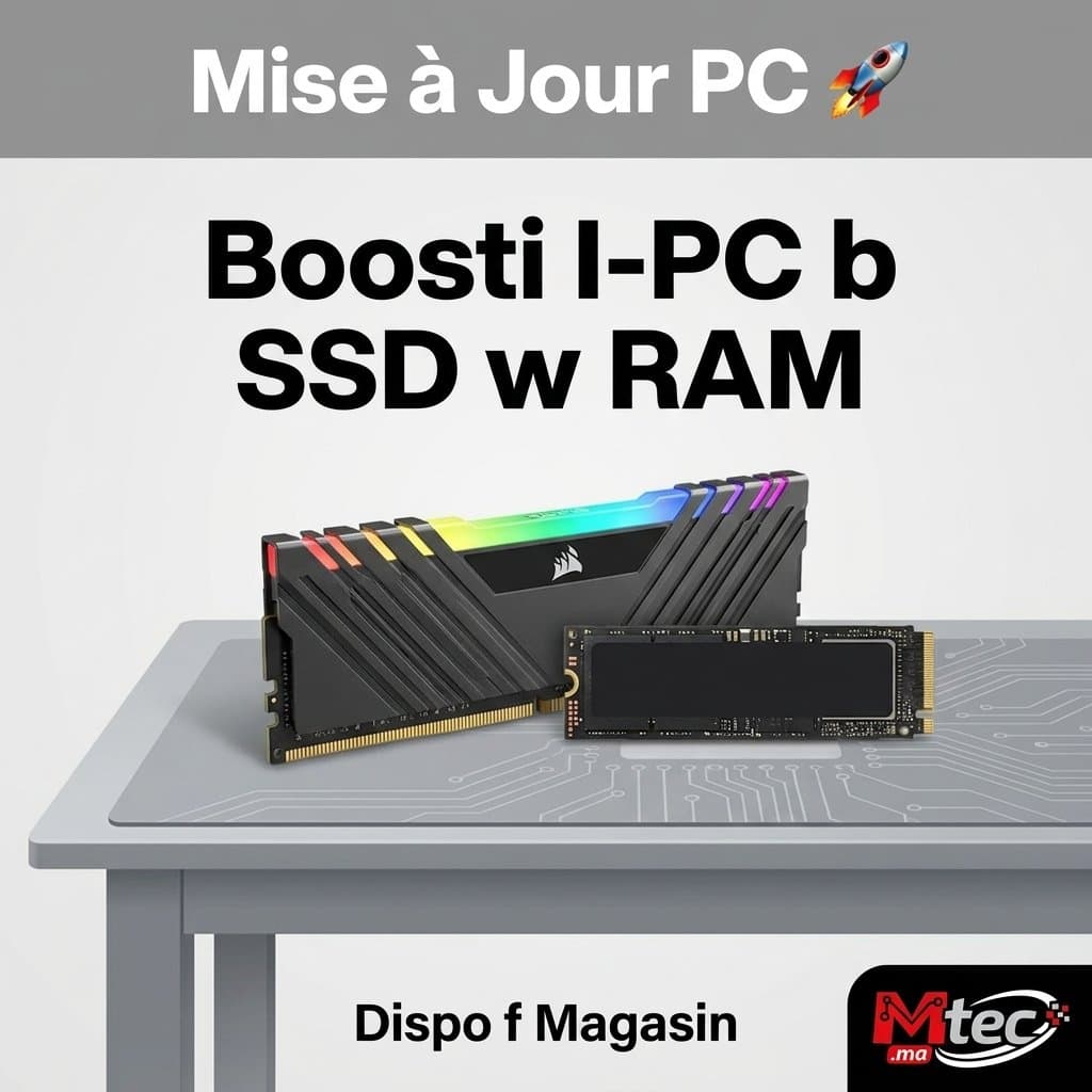 Mise à niveau SSD / RAM