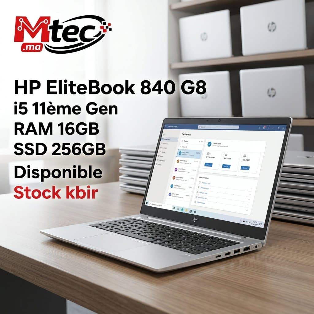 HP EliteBook 840 G8 – Core i5 11th Gen | 16GB RAM | 256GB SSD