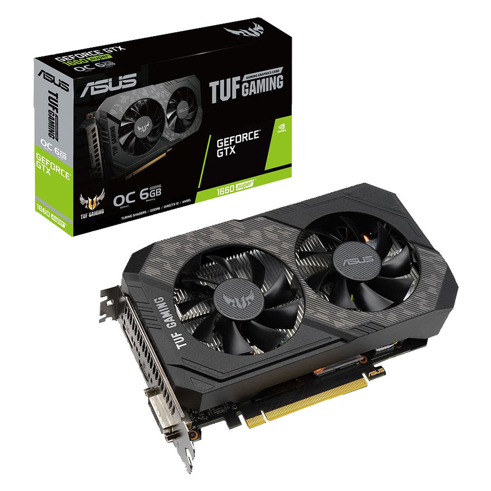 ASUS TUF Gaming GeForce GTX 1660 Super OC 6GB