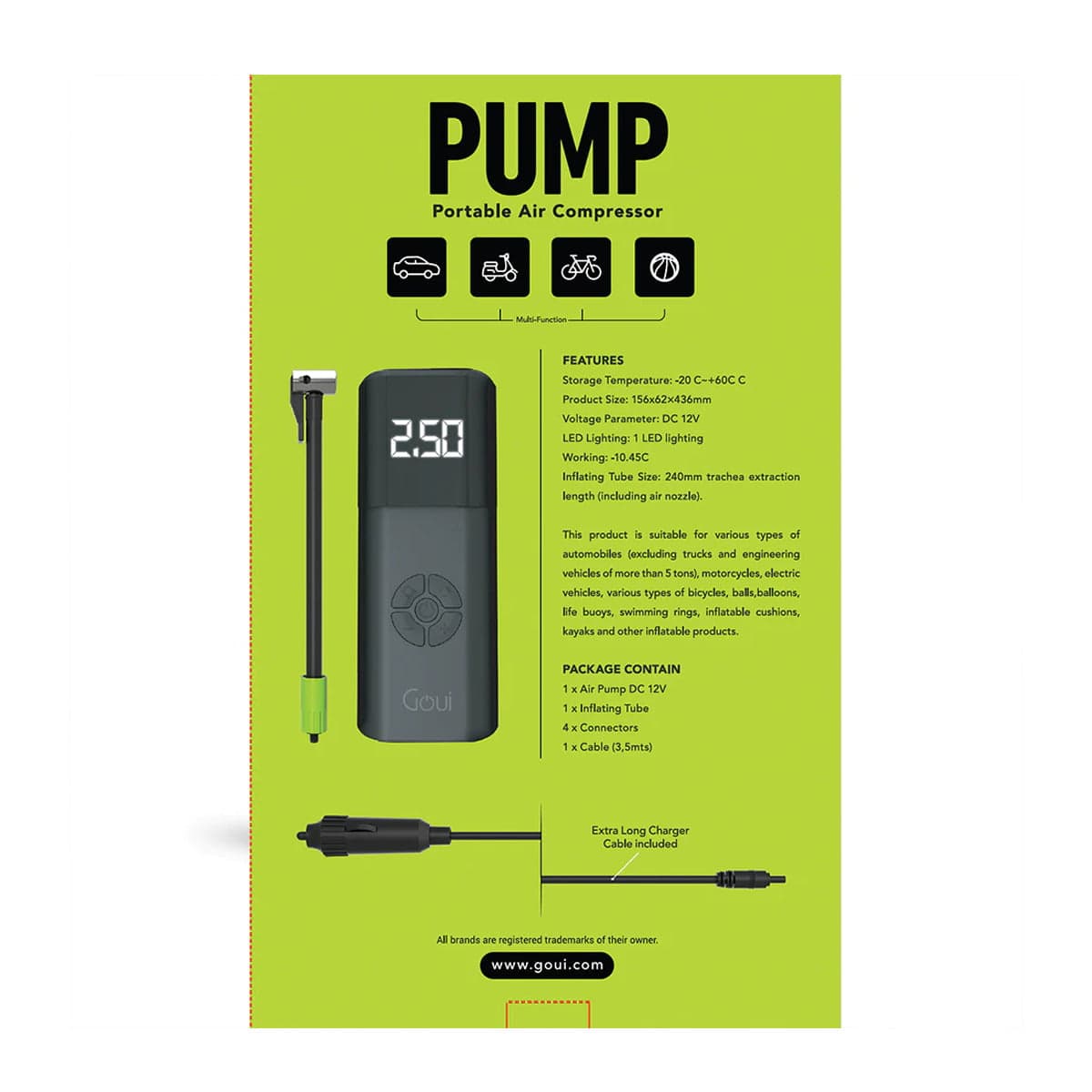 Goui - AIR PUMP Portable 3