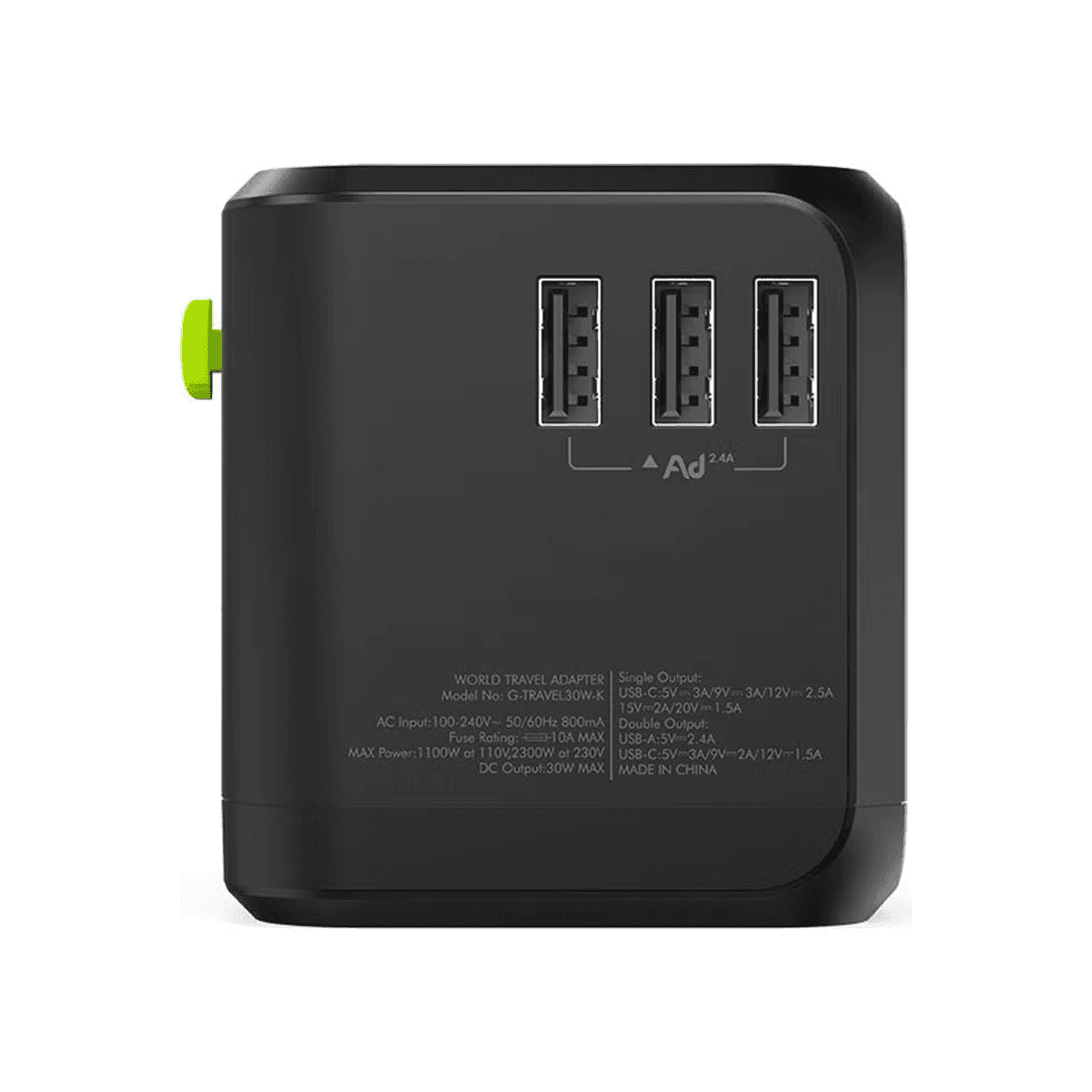 Goui - UniqPD Universal Travel Charger 30W PD 3