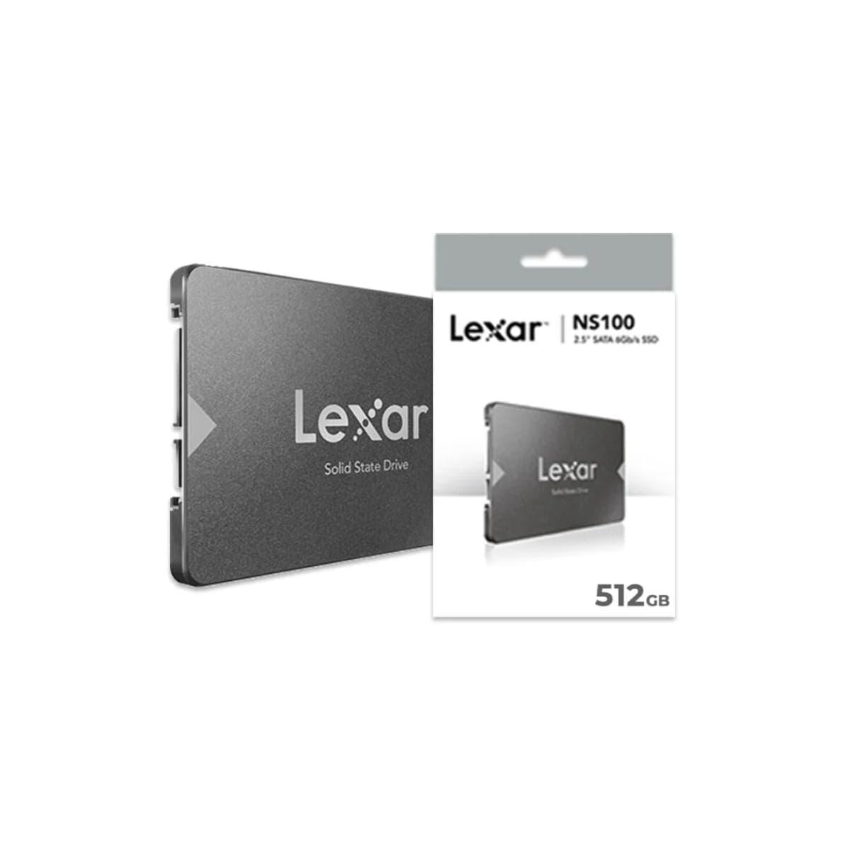 LEXAR NS100 512GB 2.5” (6GB/S) SATA III SSD 3
