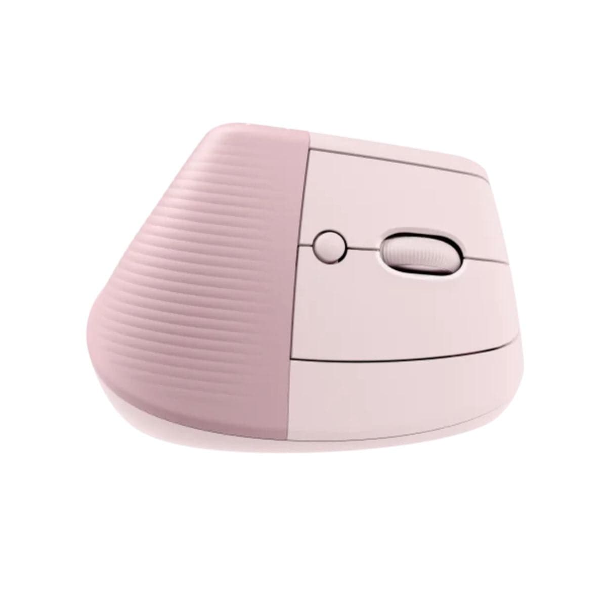 Souris Logitech Lift Rose (Sans fil ergonomique – Droitier – Bluetooth) (910-006478) 3