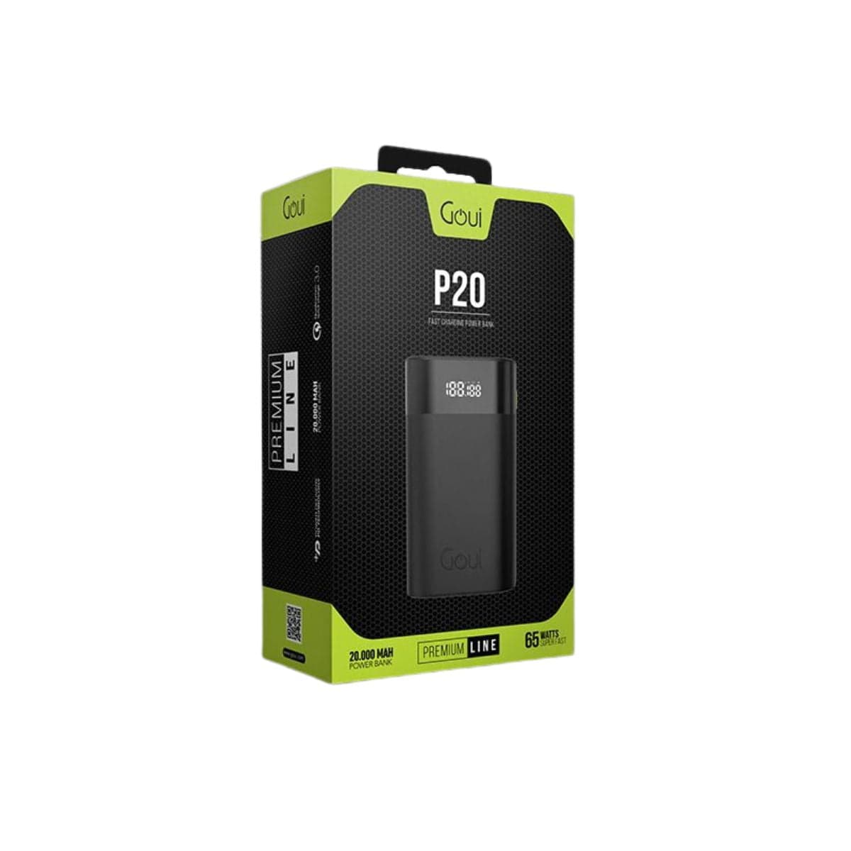 Goui P20 Premium Power Bank 20,000 mAh 65W 3