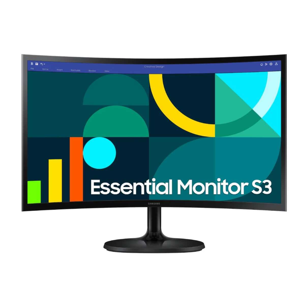 Samsung Écran incurvé 24″ S3 S36GD FHD serie D - Image 1