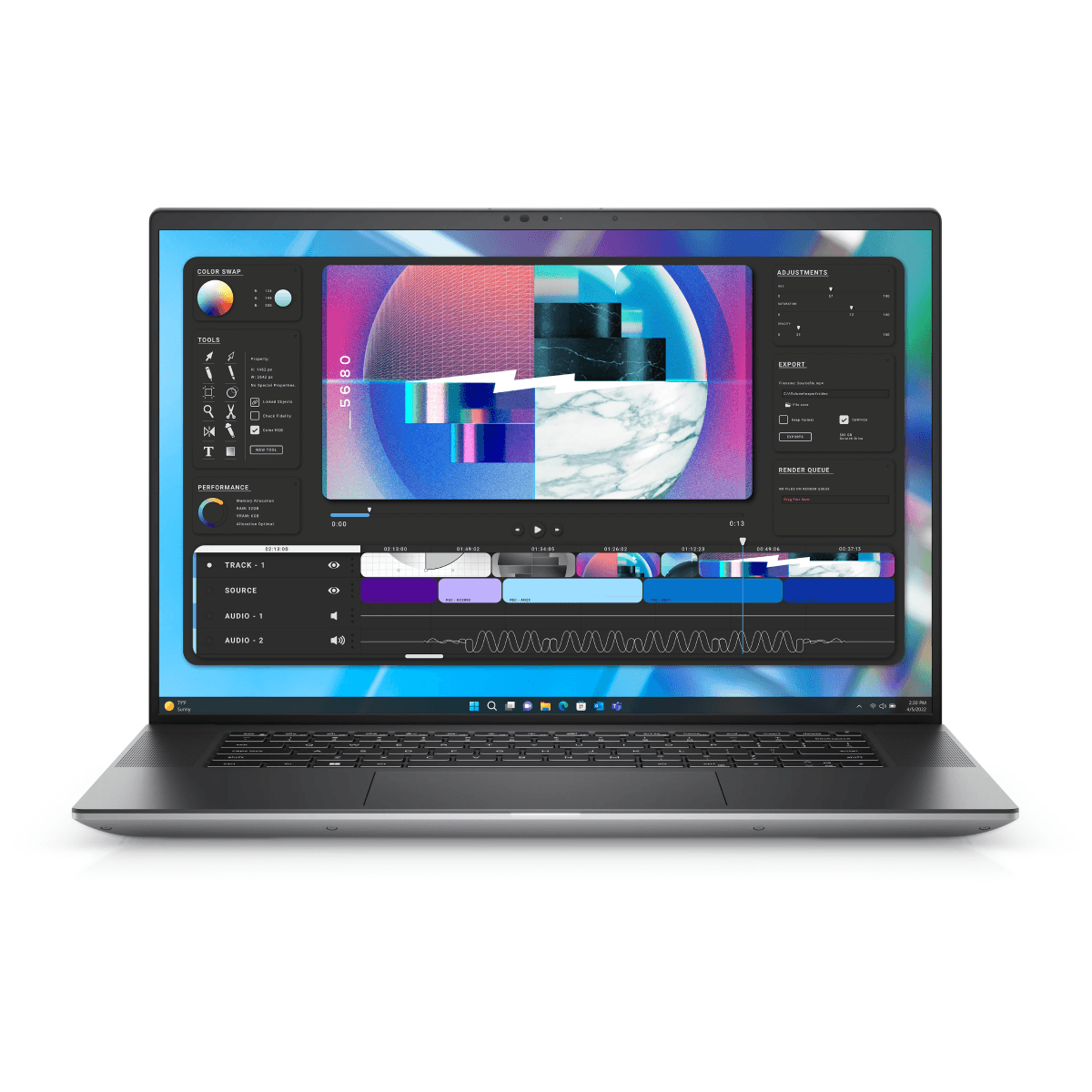 Dell Precision 5680 - 16″ OLED 4k Tactile – Offre spéciale - Image 1
