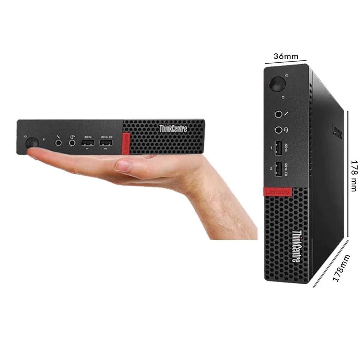 Lenovo ThinkCentre TINY M710q - i5 7Th Gen 16G 256G SSD - Image 2