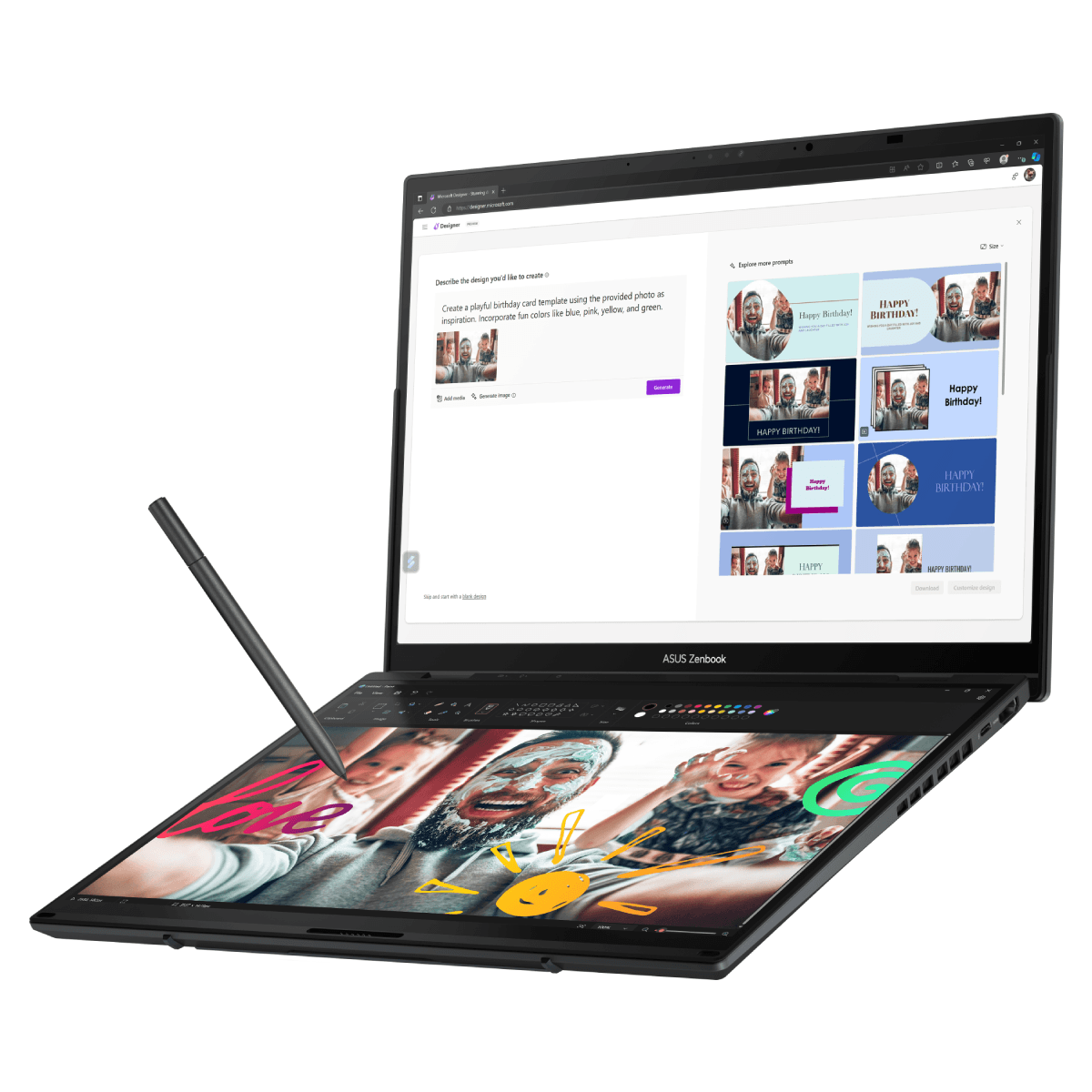 Asus Zenbook Duo UX8406CA - Ultra 9 (90NB14X1-M003A0) - Image 1