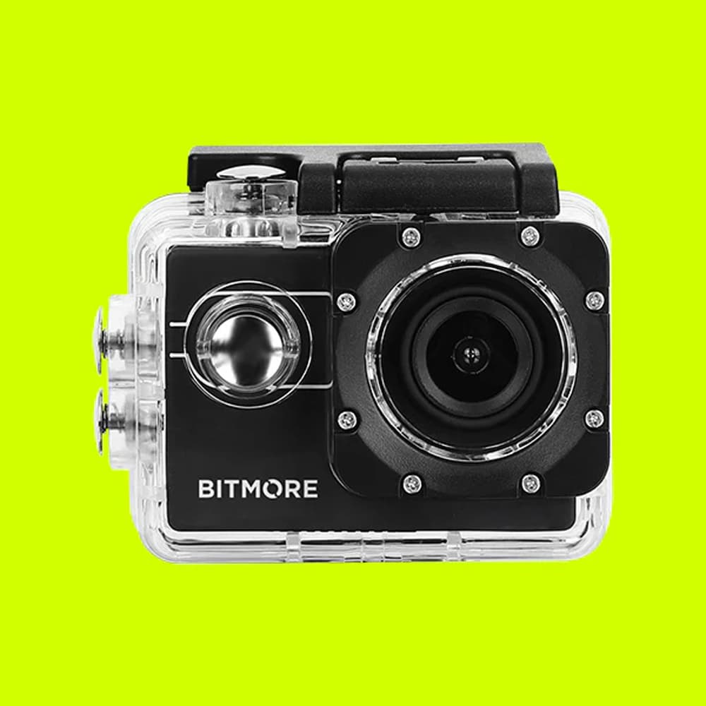 Bitmore UltraCam 4K Étanche avec accessoires - Image 1