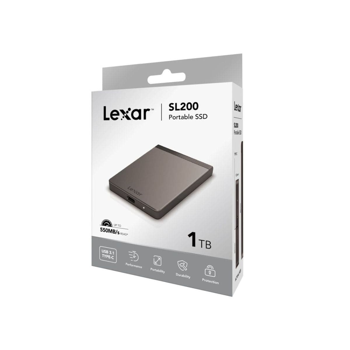 LEXAR SL200 SSD Externe 1To (LSL200X001T-RNNNG) - Image 1