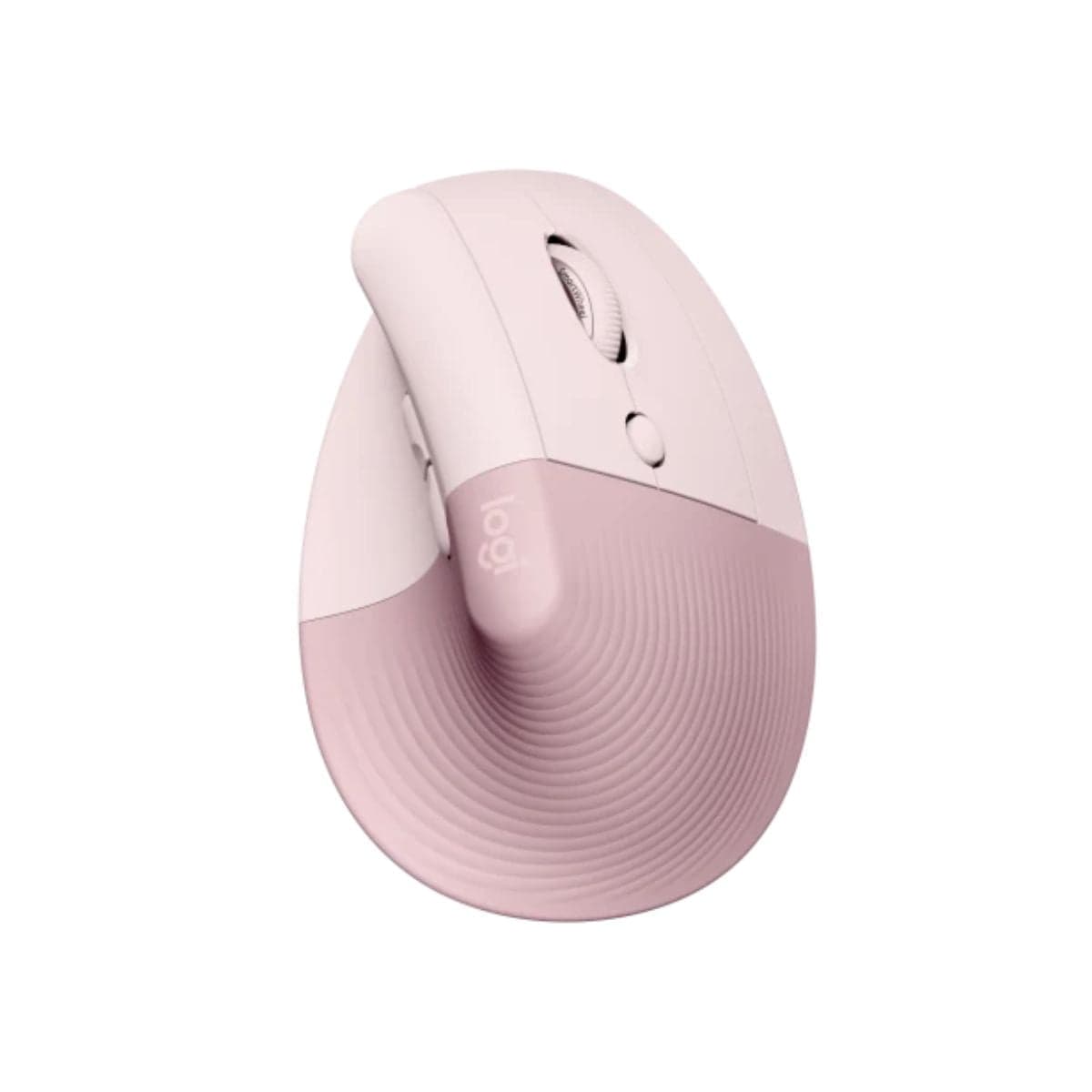 Souris Logitech Lift Rose (Sans fil ergonomique – Droitier – Bluetooth) (910-006478) - Image 1