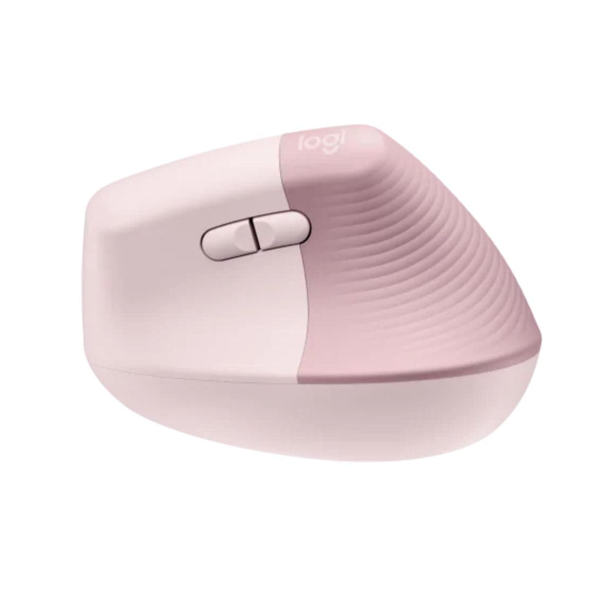 Souris Logitech Lift Rose (Sans fil ergonomique – Droitier – Bluetooth) (910-006478) - Image 2