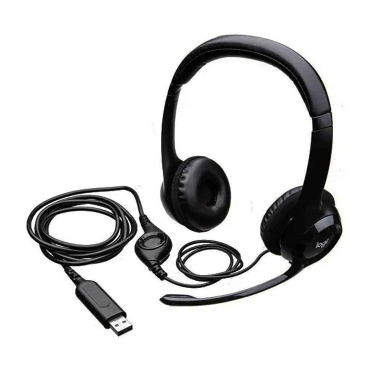 Casque Logitech H390 - USB - Noir - Image 3