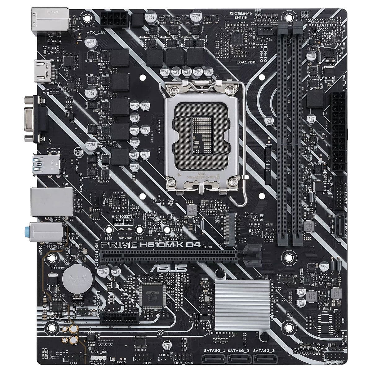 Asus Prime H610M-K D4 - Image 2