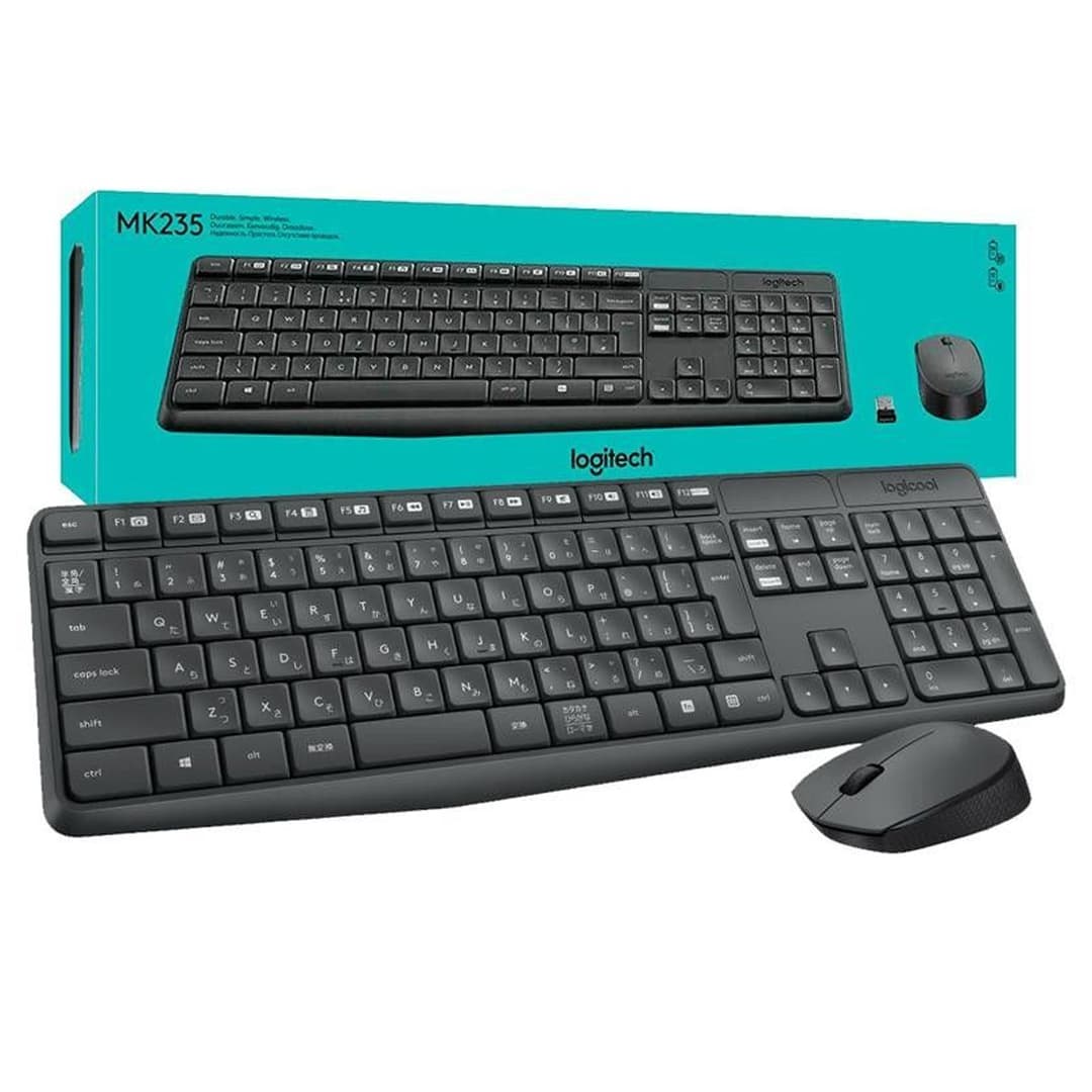 Logitech MK235 Ensemble Clavier-Souri Sans fil - Image 1