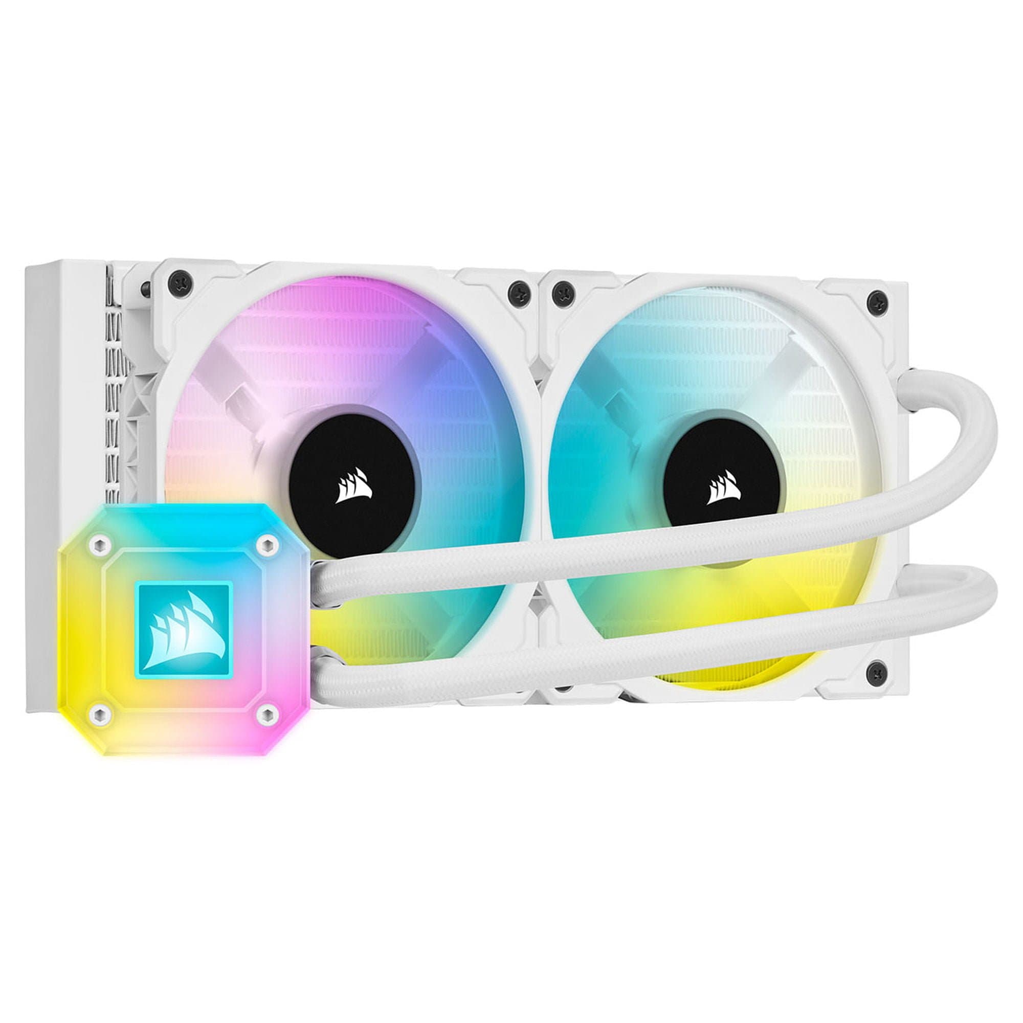 Corsair iCue H100i Elite Capellix RGB (Blanc) - Image 1