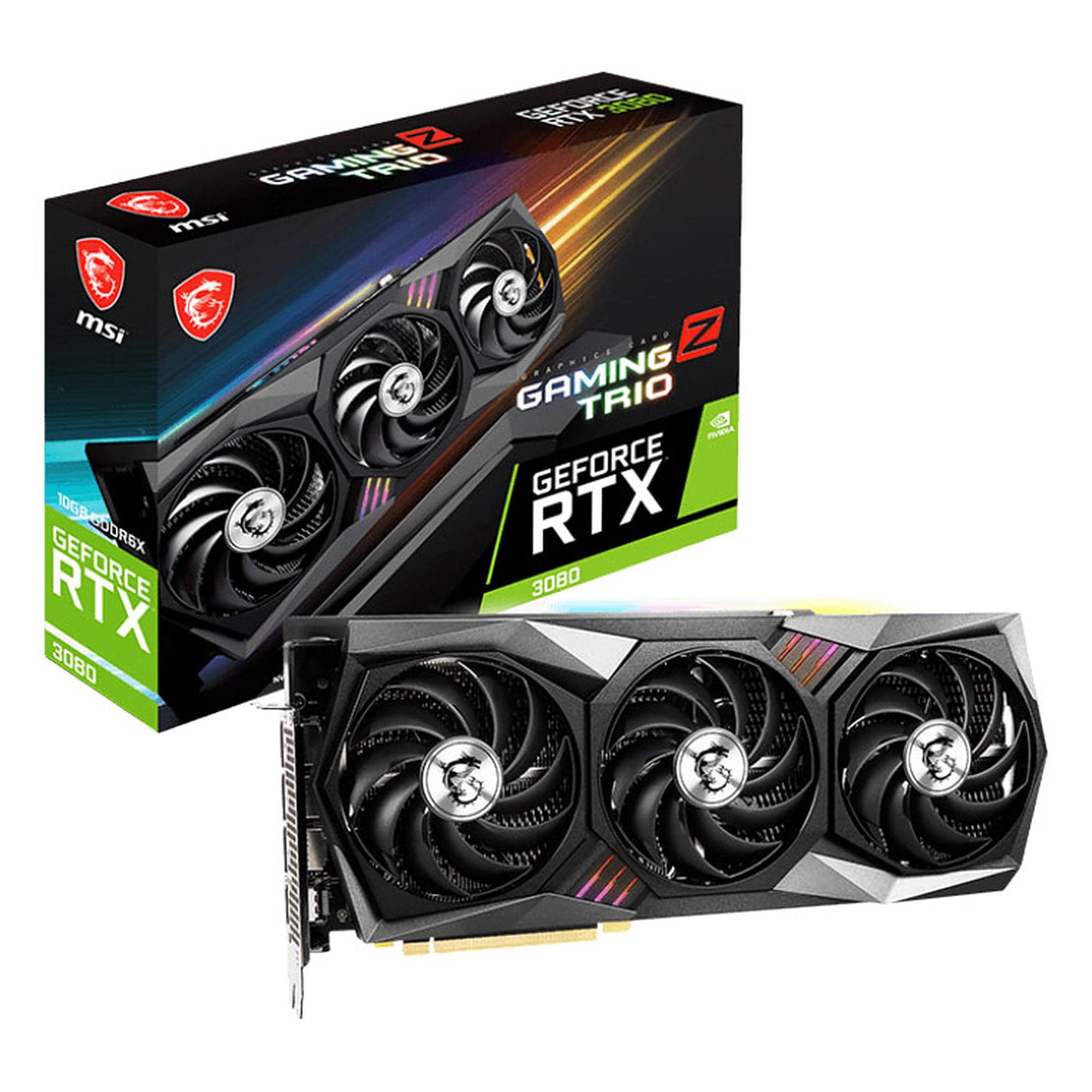 MSI GeForce RTX 3080 Gaming Z TRIO 10GB - Image 1