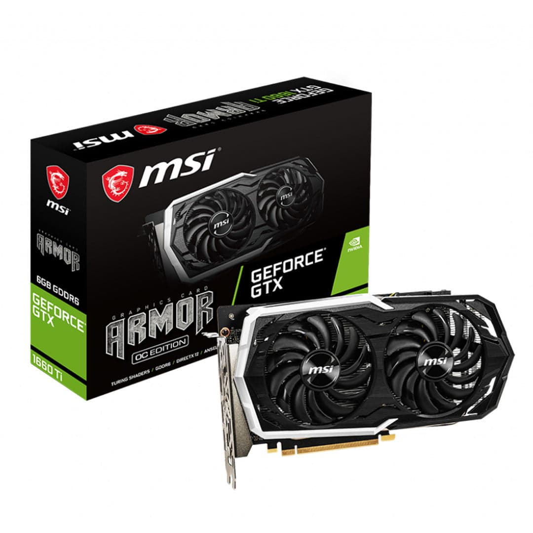 MSI GeForce GTX 1660 Ti Armor OC 6GB - Image 1