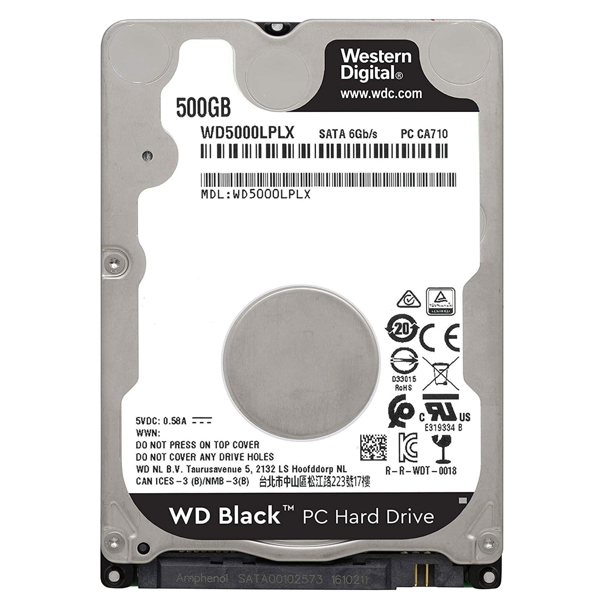 Western Digital Black Mobile 500Go (WD5000LPLX) - Image 1