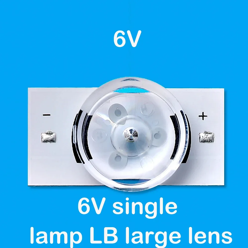 LEDs SMD 3V/6V avec lentilles optiques pour réparation de rétroéclairage TV 32-75" et câble de 2 m slide 7
