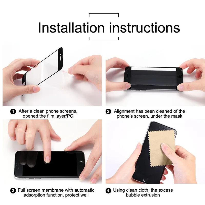 Protecteur d'écran en verre trempé pour Motorola Edge 50 Neo - Couverture complète - Image 6