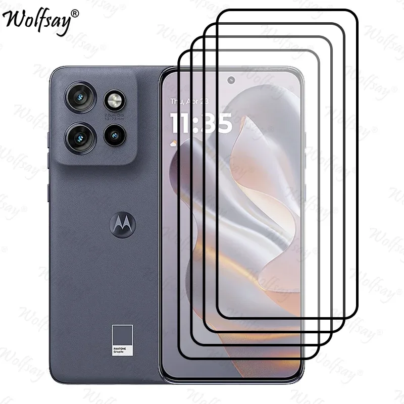 Protecteur d'écran en verre trempé pour Motorola Edge 50 Neo - Couverture complète slide 10