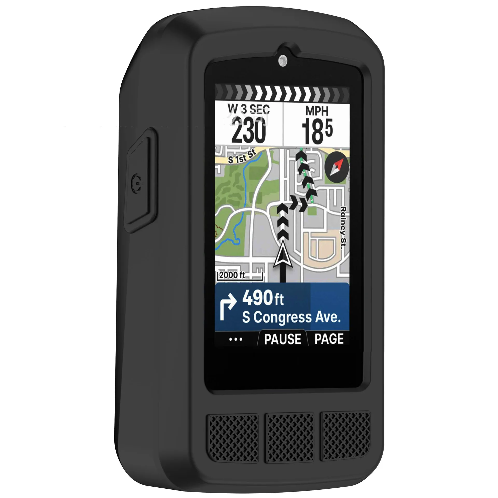 Housse de protection en silicone et film d'écran pour Wahoo Elemnt Roam et Bolt V2/V3/ACE slide 2