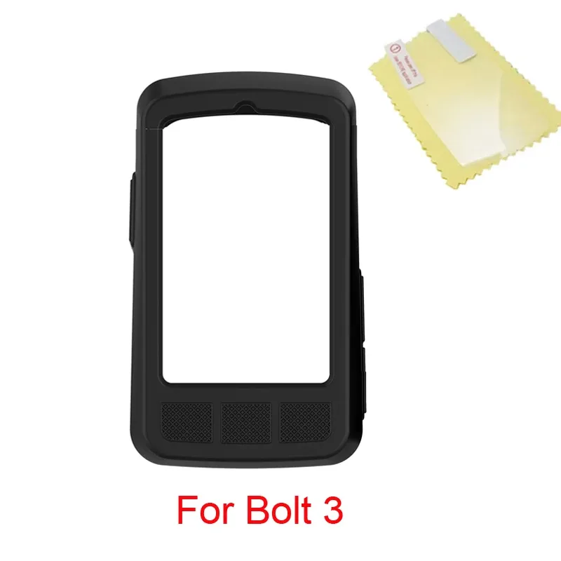 Housse de protection en silicone et film d'écran pour Wahoo Elemnt Roam et Bolt V2/V3/ACE slide 10