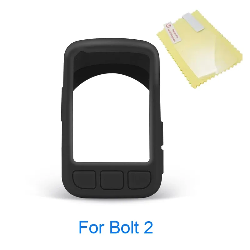 Housse de protection en silicone et film d'écran pour Wahoo Elemnt Roam et Bolt V2/V3/ACE slide 11
