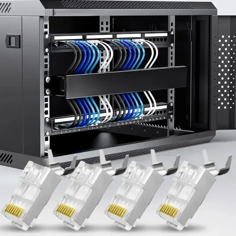 Connecteurs RJ45 Blindés Cat7/Cat6/Cat5 - Fiches 8P8C Plaquées Or slide 4