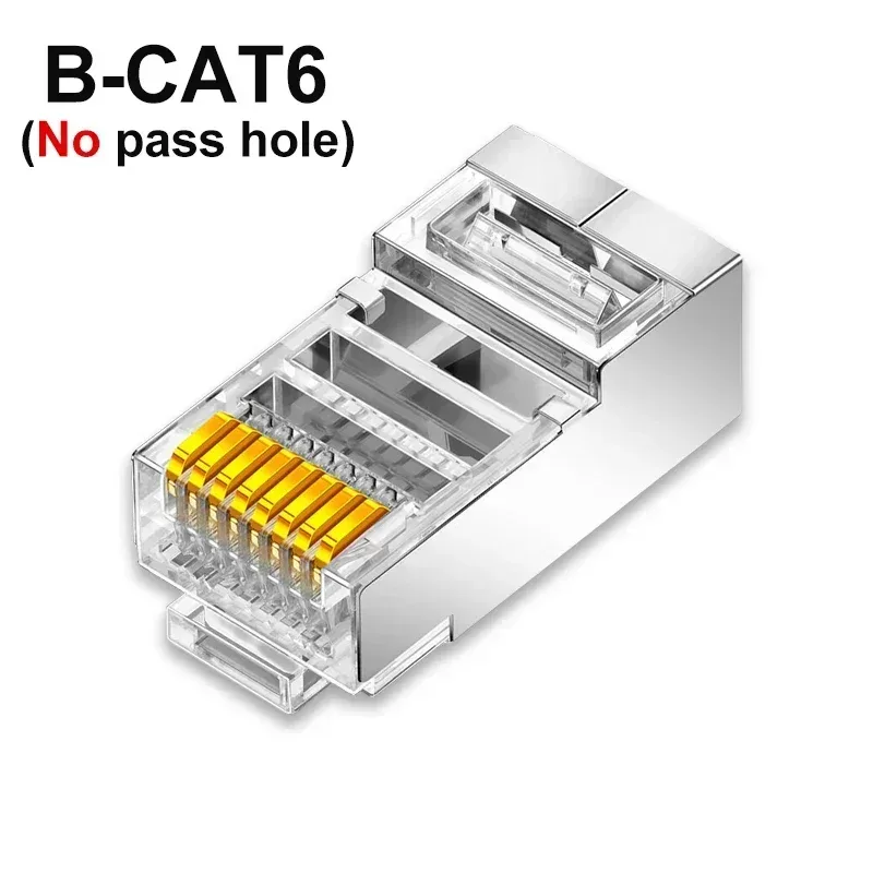 Connecteurs RJ45 Blindés Cat7/Cat6/Cat5 - Fiches 8P8C Plaquées Or slide 9