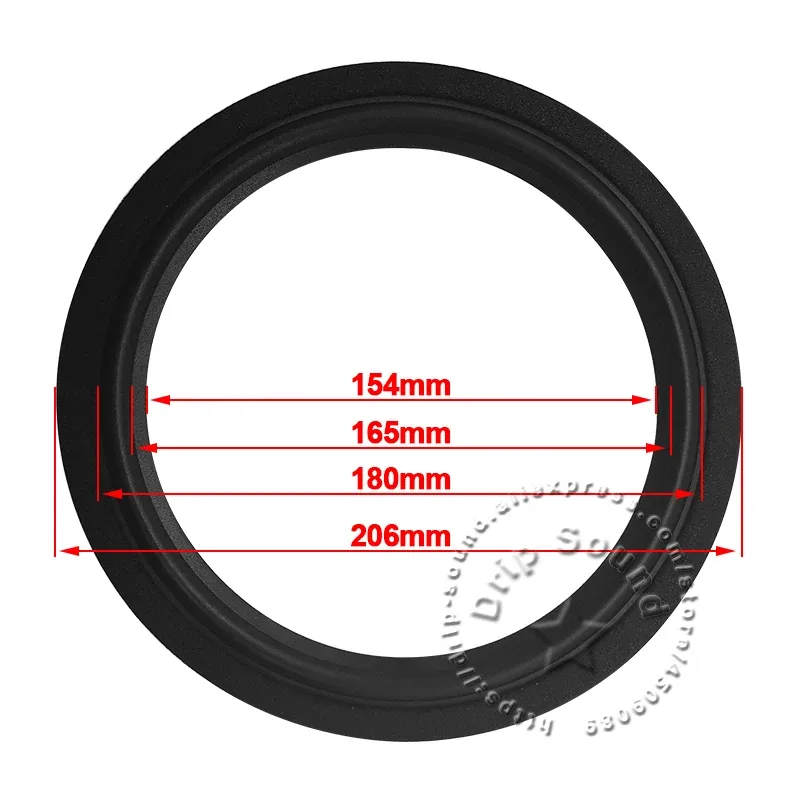 Lot de 2 suspensions en mousse pour haut-parleur woofer (4,5 à 10 pouces) slide 9