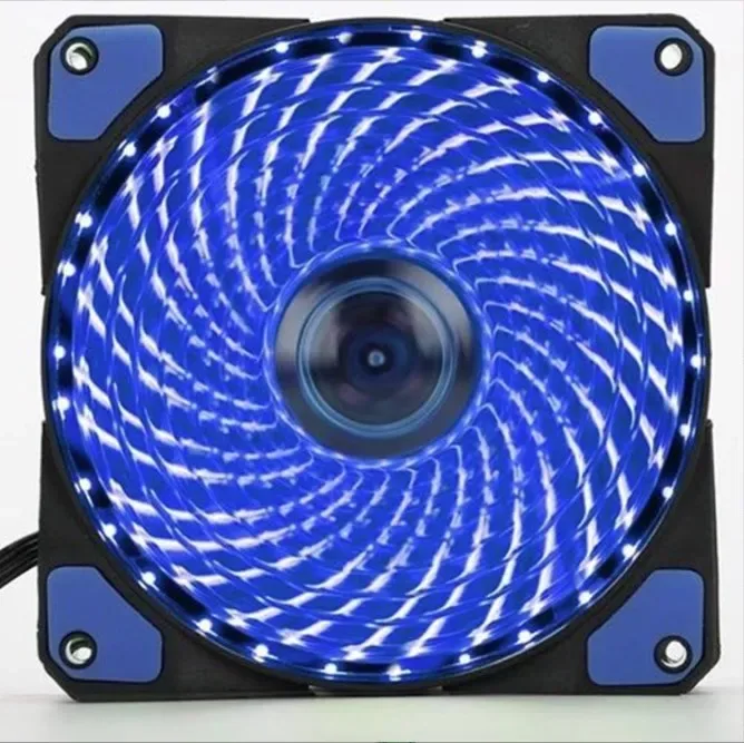 Ventilateur de boîtier PC silencieux 120mm à LED - 3 Broches / 12V DC slide 10