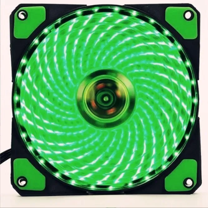 Ventilateur de boîtier PC silencieux 120mm à LED - 3 Broches / 12V DC slide 17