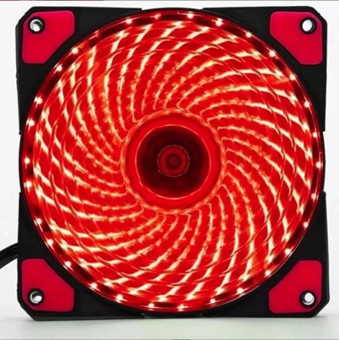 Ventilateur de boîtier PC silencieux 120mm à LED - 3 Broches / 12V DC slide 16