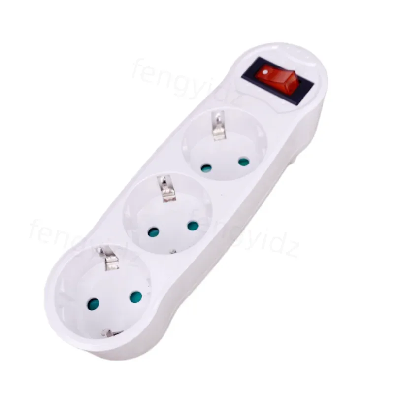Adaptateur de prise avec interrupteur marche/arrêt 16A 250V - Standard Européen - Image 5