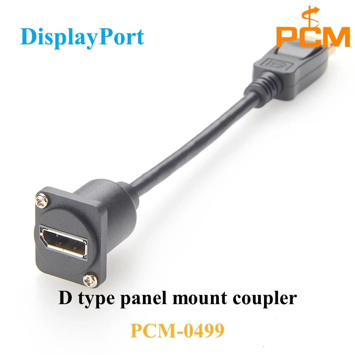 Câble DisplayPort 1.4 encastrable série D (Mâle vers Femelle) - 4K - Image 1