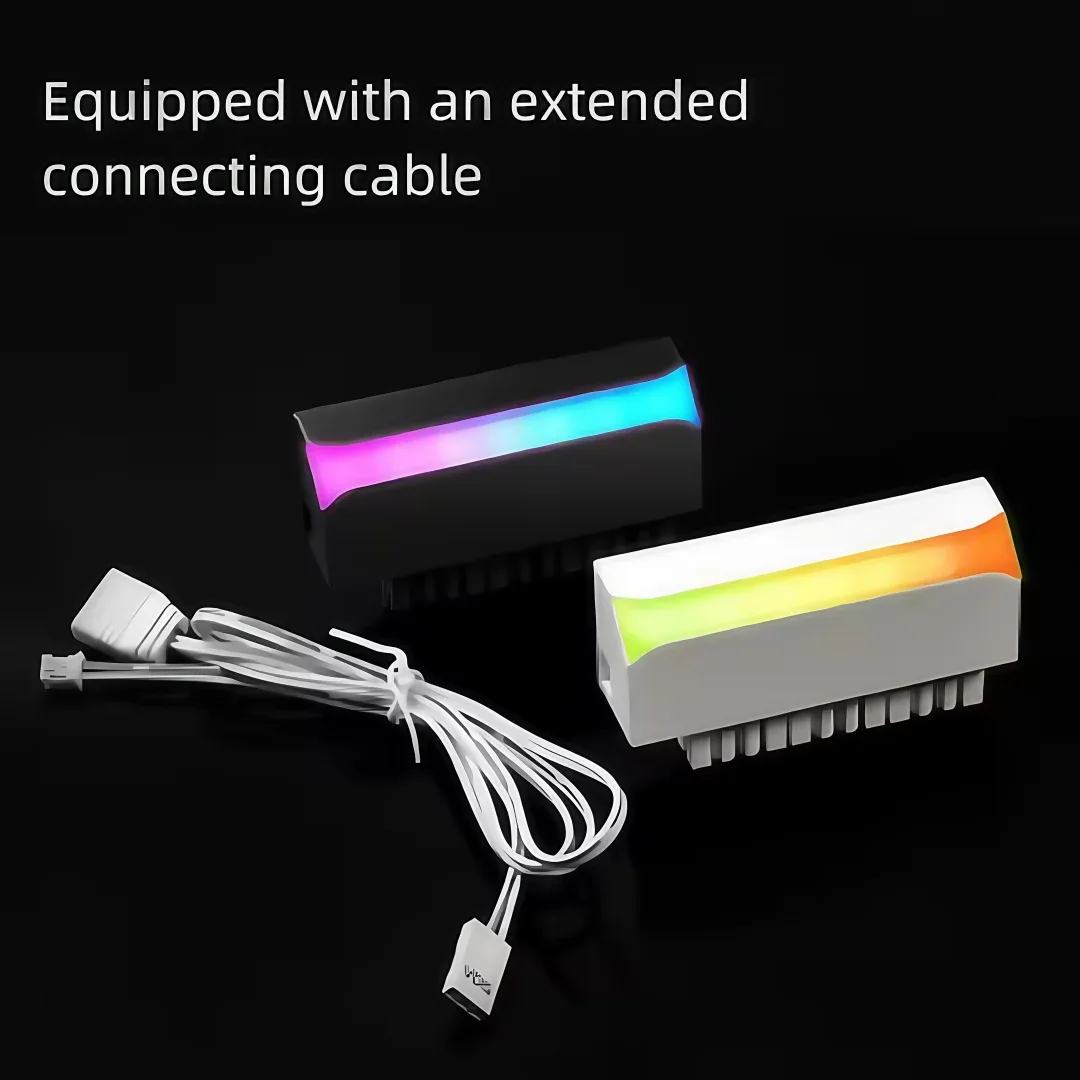 CX FUTRUE Adaptateur d'alimentation 24 broches à 90° ARGB pour carte mère - Image 5