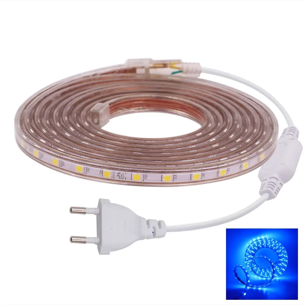 Ruban LED RGB 5050 220V Haute Luminosité - Étanche IP67 avec Télécommande slide 11