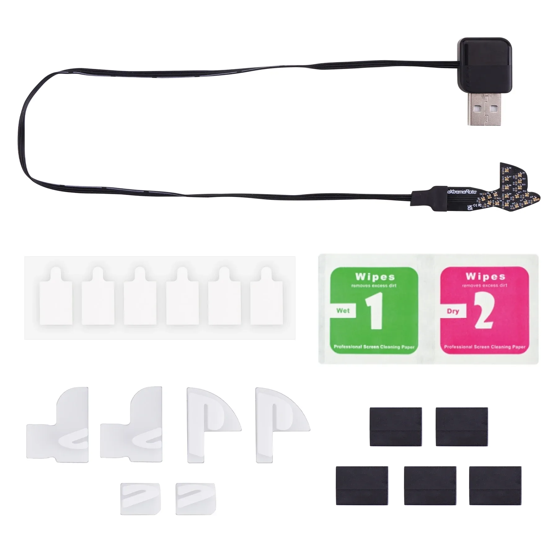 Kit LED eXtremeRate pour Console PS5 Slim/Pro - Logo RVB 7 Couleurs et 40 Effets slide 7