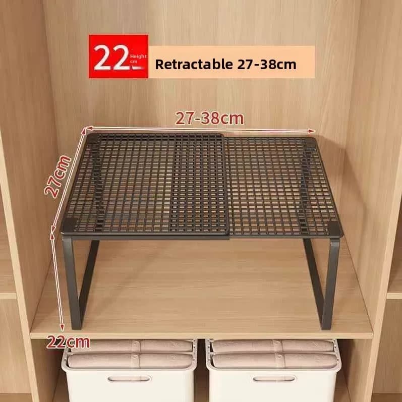 Étagère de rangement extensible et ajustable pour placard et armoire - Image 6