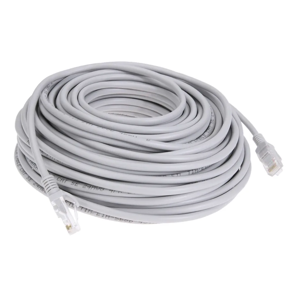 Câble Réseau RJ45 + Alimentation DC pour Caméra IP Vidéosurveillance CAT5e - 5M/10M/15M/20M/30M slide 5