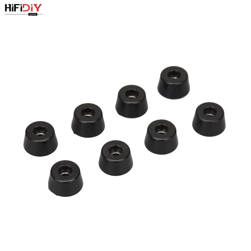 HIFIDIY LIVE Lot de 4 pieds de support en caoutchouc pour amplificateur et enceintes M20~32