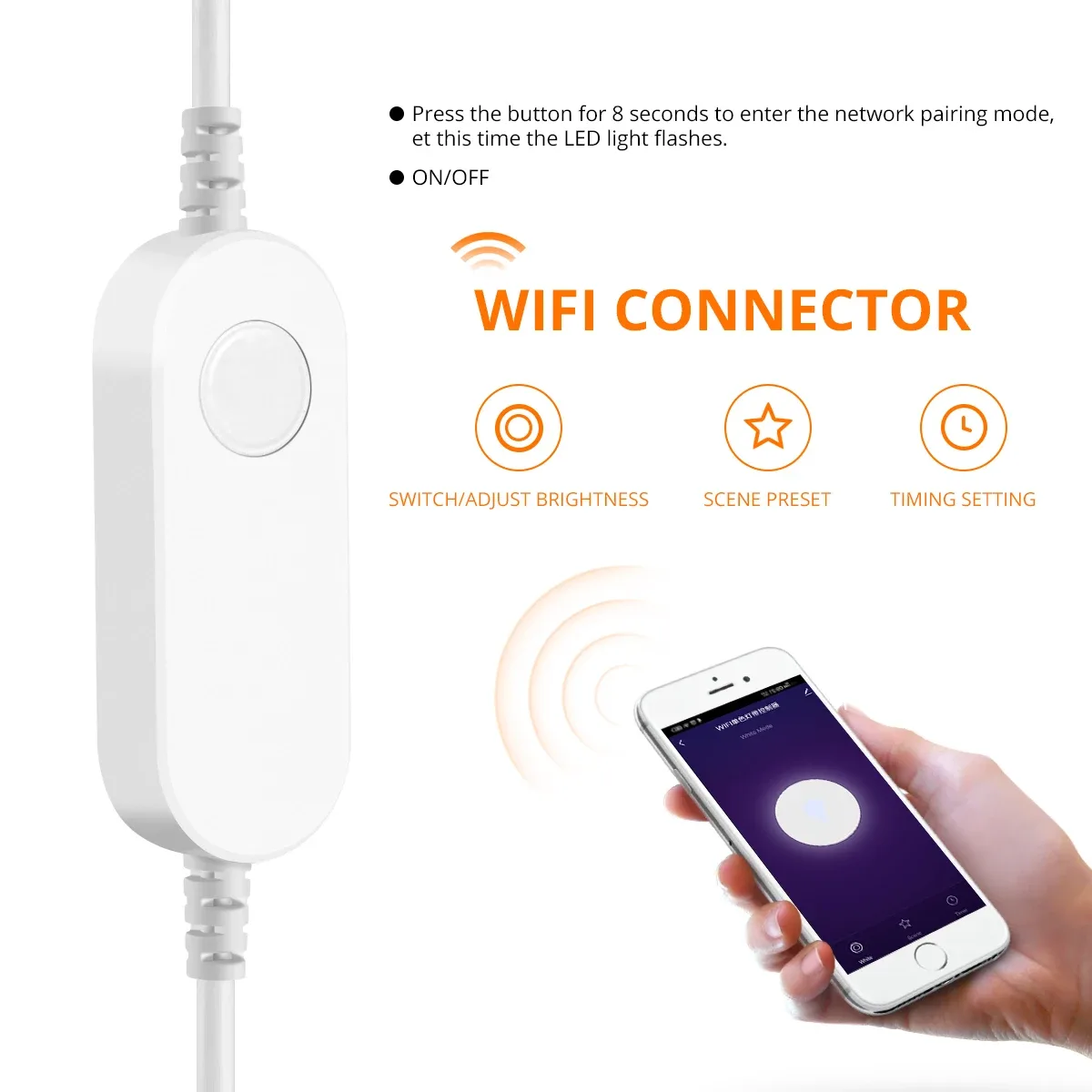 Ruban LED COB Wi-Fi Tuya 12V, Haute Densité, Flexible, IRC90, 320 LED/m, Compatible Alexa et Google Home - Image 3