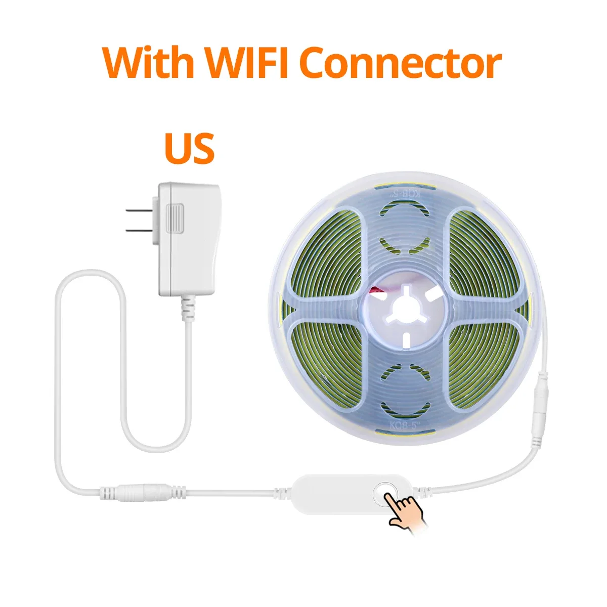 Ruban LED COB Wi-Fi Tuya 12V, Haute Densité, Flexible, IRC90, 320 LED/m, Compatible Alexa et Google Home slide 7