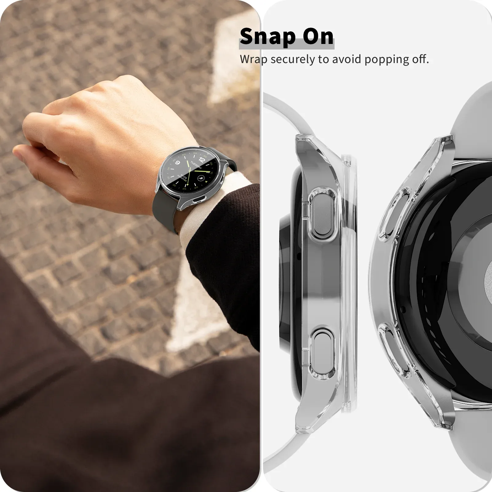 Coque de protection avec écran intégré pour Xiaomi Watch 2 slide 4