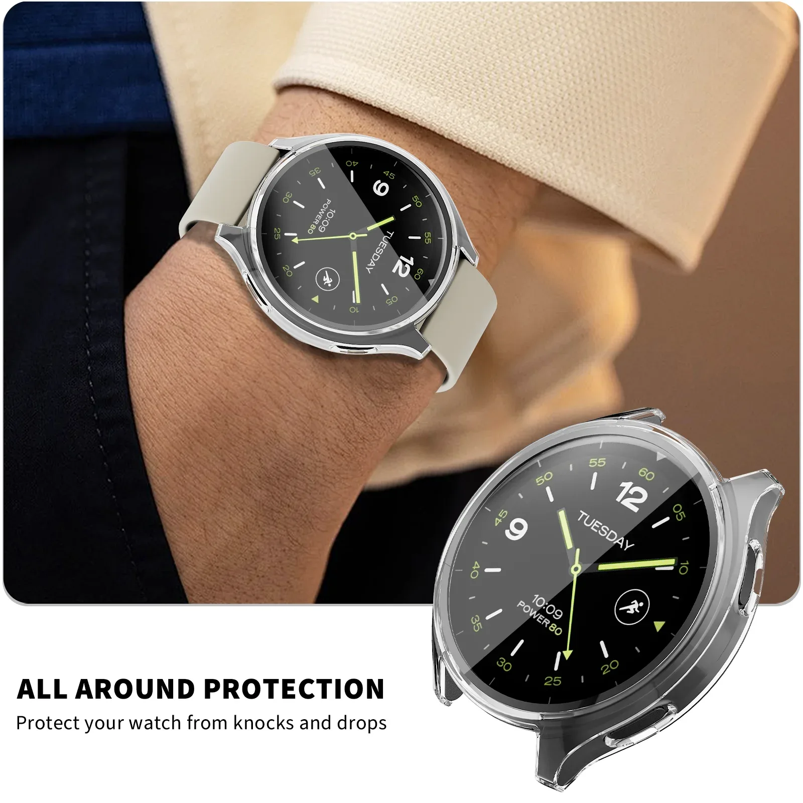 Coque de protection avec écran intégré pour Xiaomi Watch 2 slide 5