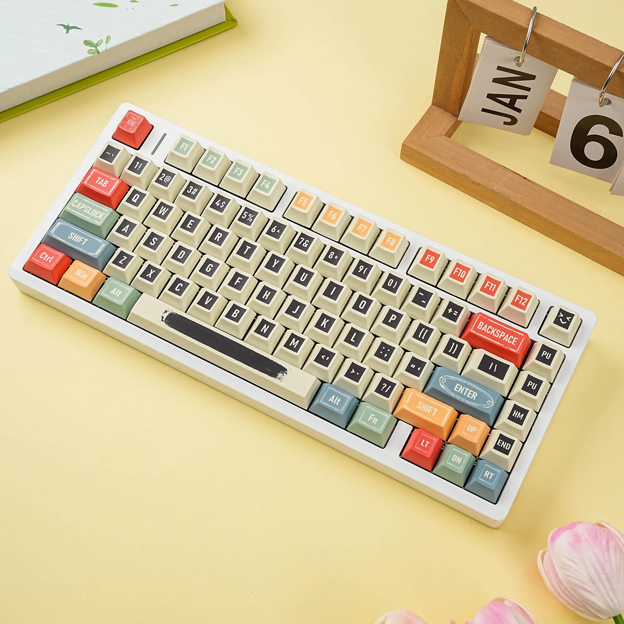 Set de touches PBT Profil Cherry - Disposition ISO-DE - Image 6