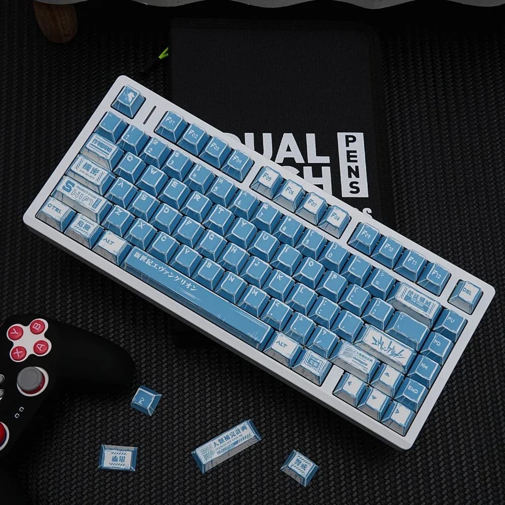 Set de touches PBT Profil Cherry - Disposition ISO-DE - Image 4