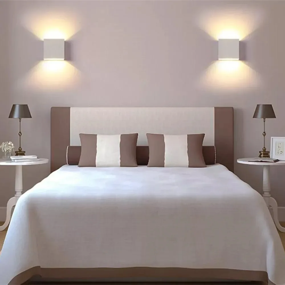 Applique murale LED cubique en aluminium - Image 6